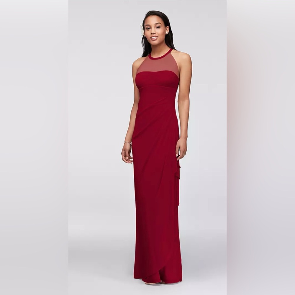 Elegant Red Strapless Dress (Never Been Worn)